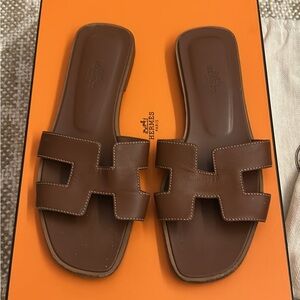 Hermes Oran Sandals